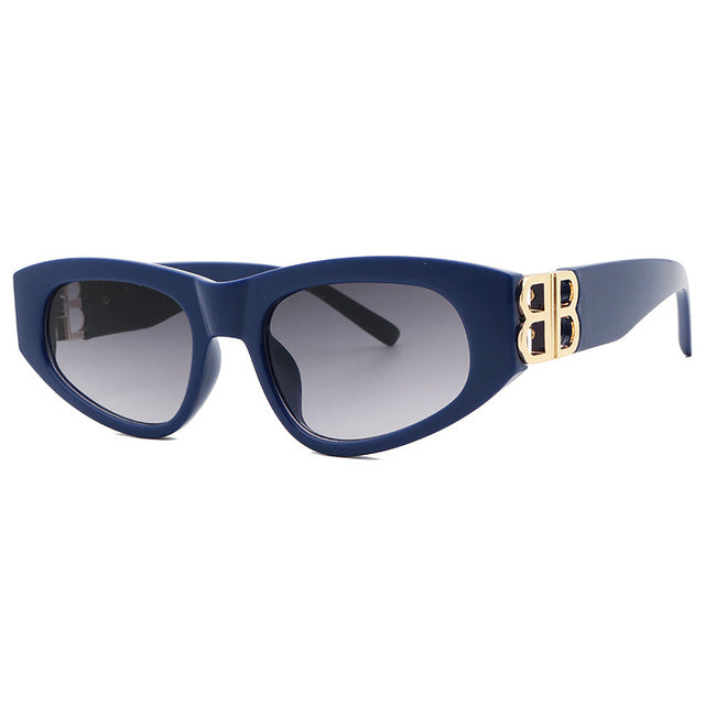 Lunettes de soleil rétro Black Shades