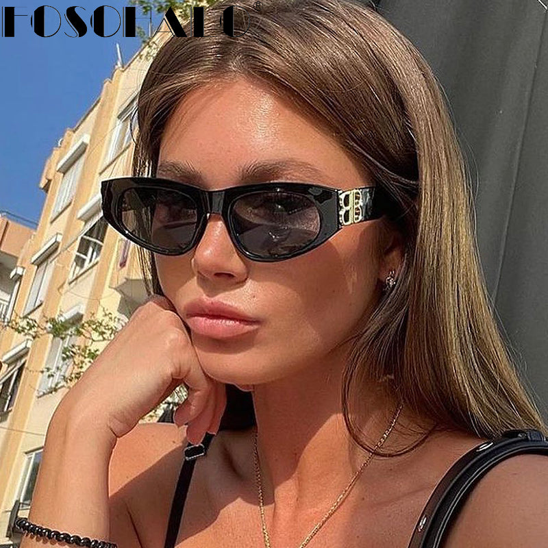 Lunettes de soleil rétro Black Shades