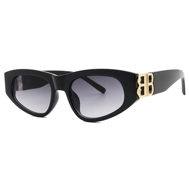 Lunettes de soleil rétro Black Shades