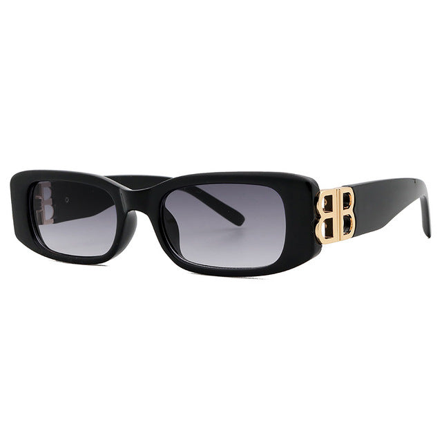 Lunettes de soleil rétro Black Shades
