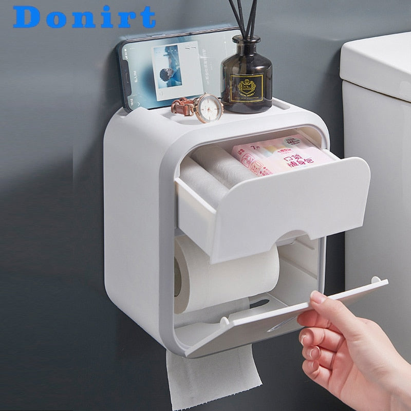Boîte de Rangement à Tissus Élégante