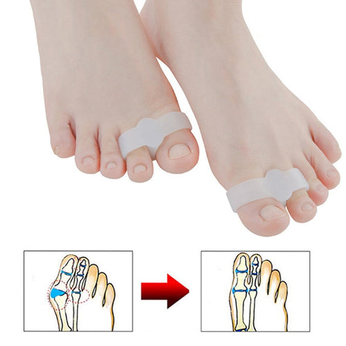 1 Paire Oignon Hallux Valgus Correcteur Coussin Gel en Nylon Extensible