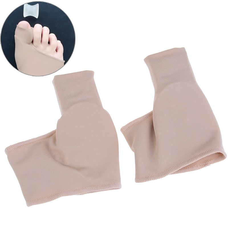 1 Paire Oignon Hallux Valgus Correcteur Coussin Gel en Nylon Extensible