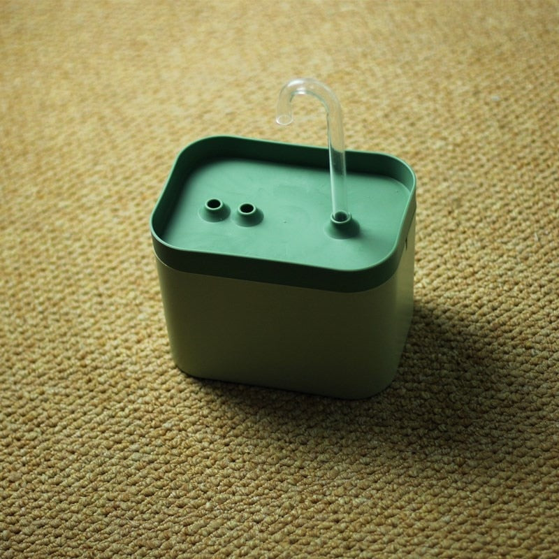 Fontaine à eau pour chat, filtre automatique USB électrique