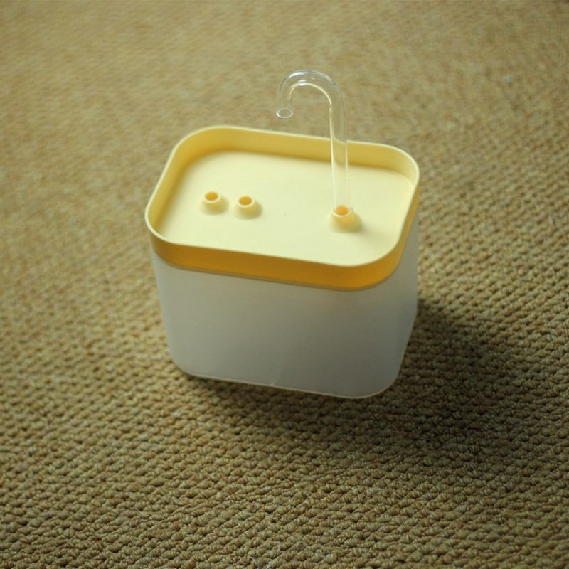Fontaine à eau pour chat, filtre automatique USB électrique