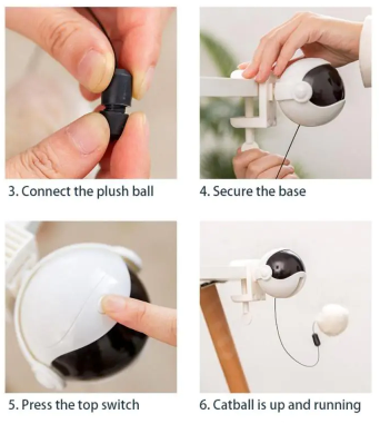 Jouet pour chat à mouvement de levage automatique