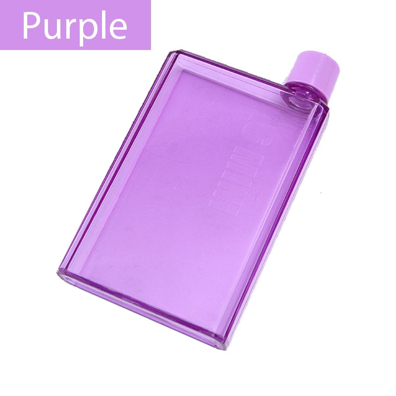 Bouteille d'eau plate tendance