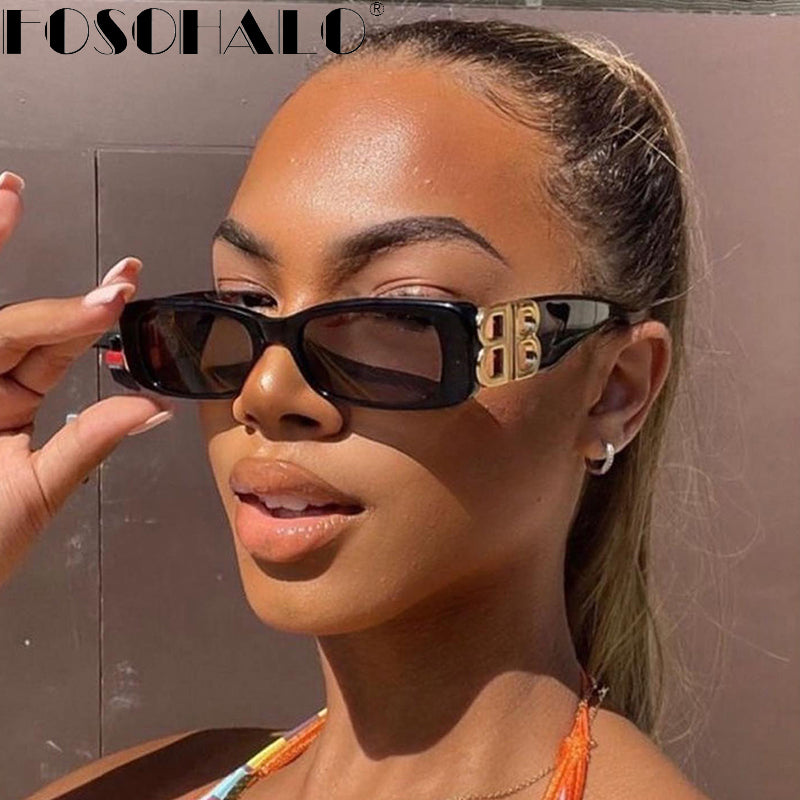 Lunettes de soleil rétro Black Shades